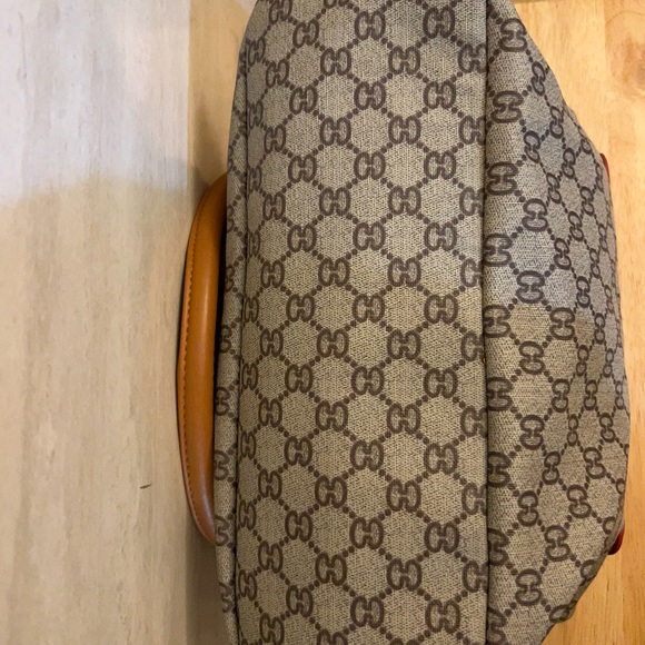 Elegant Brown and Tan Tote Bag - Picture 7 of 14